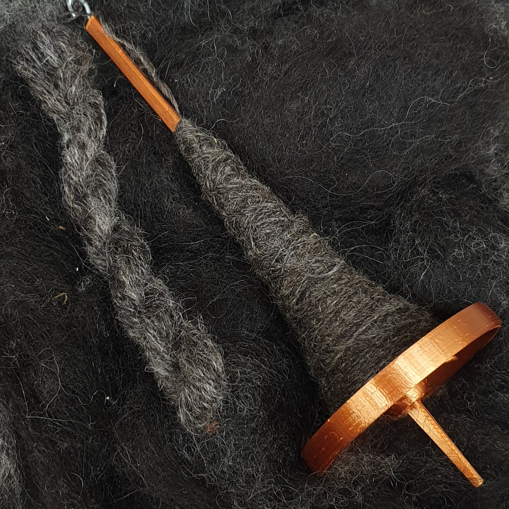 Spinnfiber av Isländska Ledarfår, från