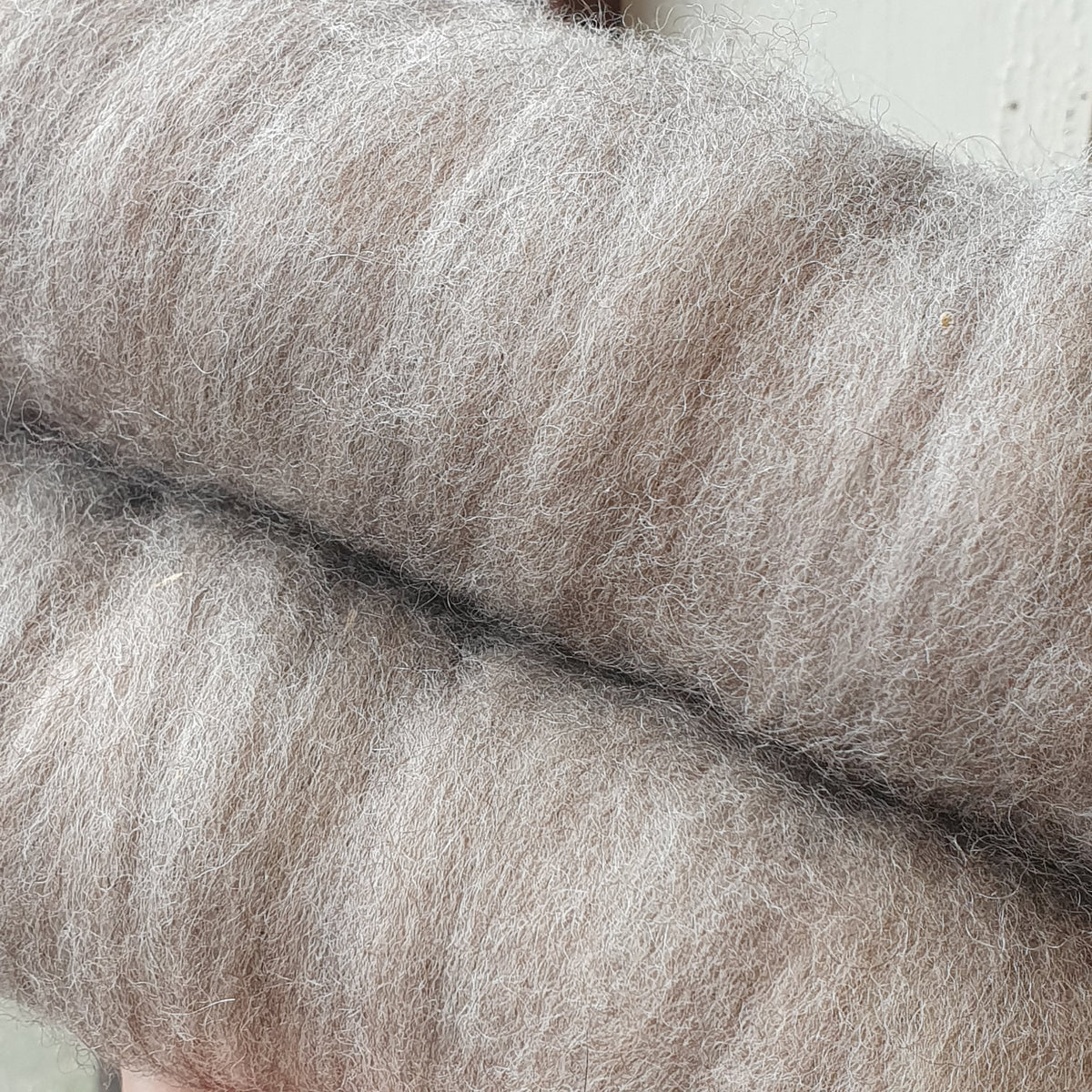 Kardband av alpacka och lite mohair