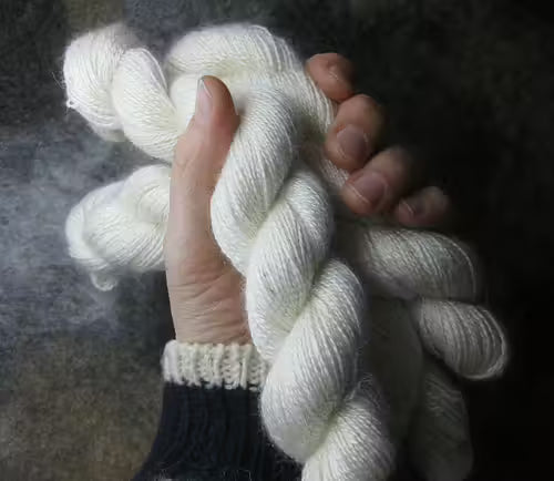 Kidmohair, 2-trådig